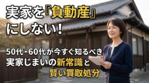 【2026年最新】実家を「負動産」にしないために！罰則強化の前に知っておきたい不動産売却・買取の基本・実家じまい